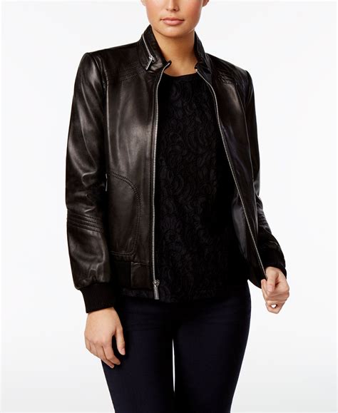 women michael kors bomber jacket|Michael Kors jacket women.